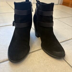 Black Suede Ankle Boots